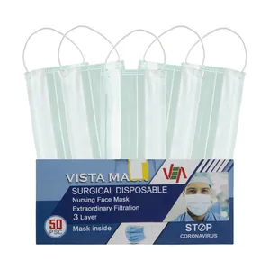 ماسک تنفسی ویستا ماسک مدل V01 کد 11 بسته 50 عددی