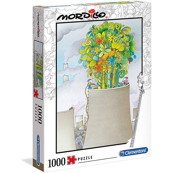 پازل 1000 تکه کلمنتونی مدل Mordillo کد 39535