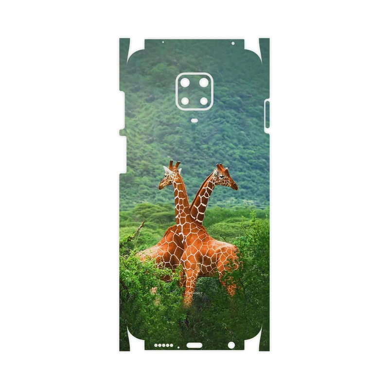 برچسب پوششی ماهوت مدل Giraffe-FullSkin مناسب برای گوشی موبایل شیائومی Redmi Note 9 Pro