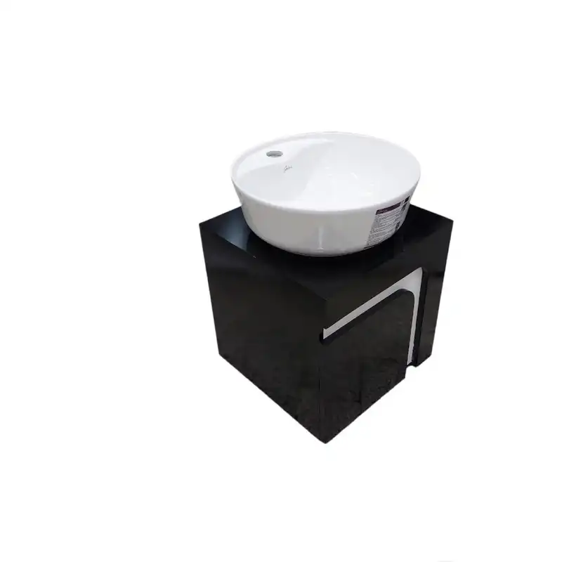 ست کابینت و روشویی گاتریا مدل میلانو بلکتو