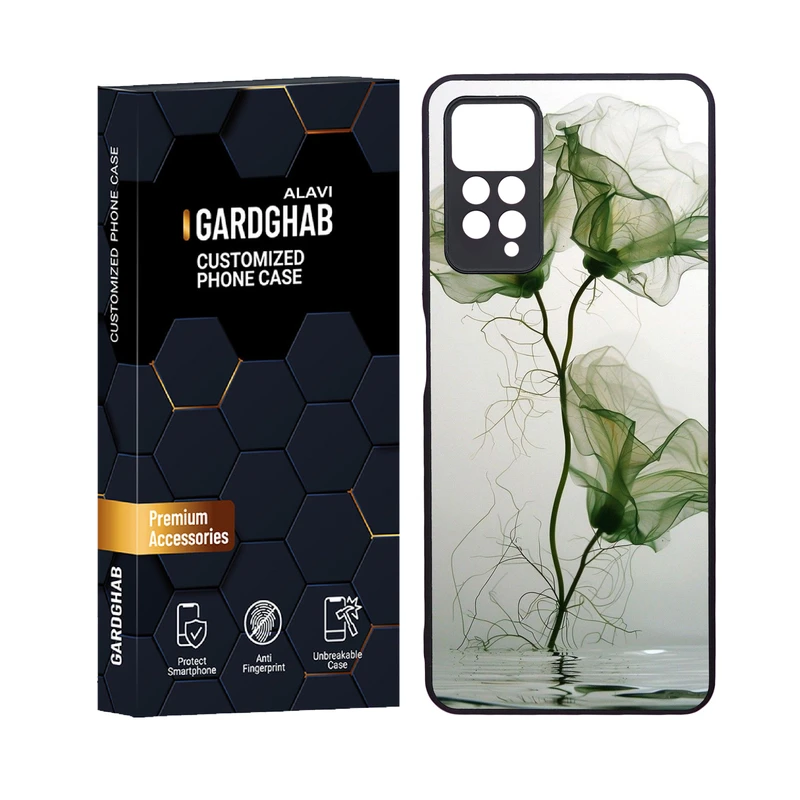 کاور گارد قاب علوی مدل دورژله ای هنری مناسب برای گوشی موبایل شیائومی Redmi Note 12 Pro 4G