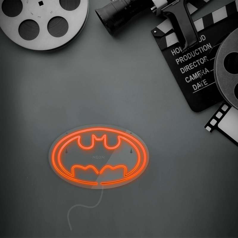چراغ دیواری نئون دیزاین طرح Batman_ORG