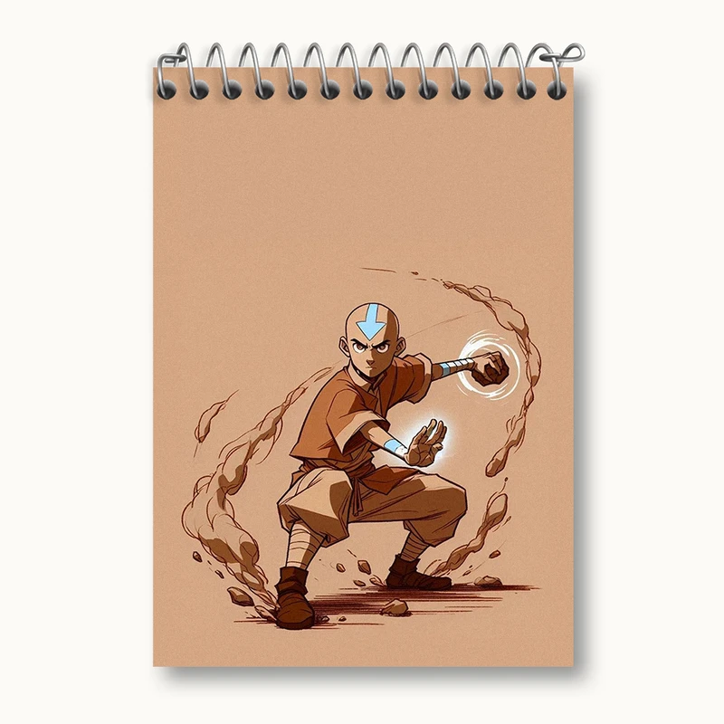 دفتر یادداشت 50 برگ خندالو طرح انیمه آواتار (Avatar) کد N2397