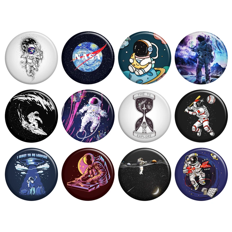 پیکسل گالری باجو طرح فضا و فضانورد کد 14 مجموعه 12 عددی