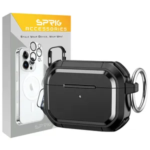 کاور اسپریگ مدل Eggshell-SP مناسب برای کیس اپل AirPods Pro 3