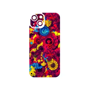 MAHOOT Vector Flower Garden Digital Art Cover Sticker for Apple iPhone 15