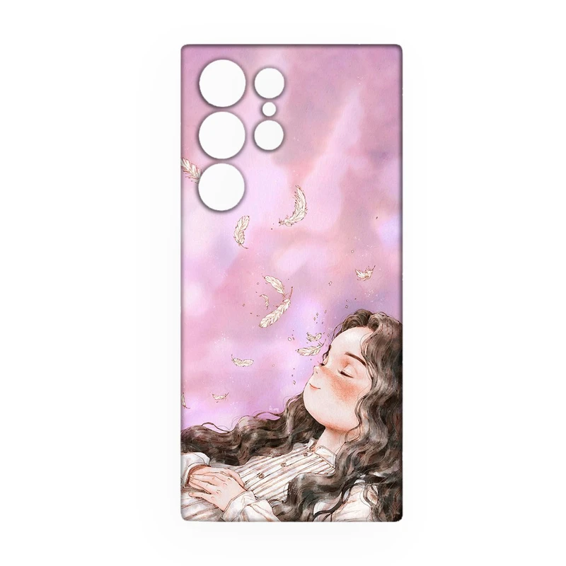 کاور مدل دخترانه کد 176 مناسب برای گوشی موبایل سامسونگ galaxy s23 ultra