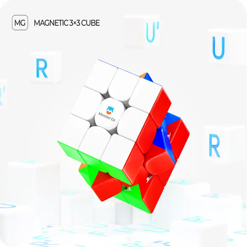 مکعب روبیک مانسترگو مدل گنز مگنت ورژن 3