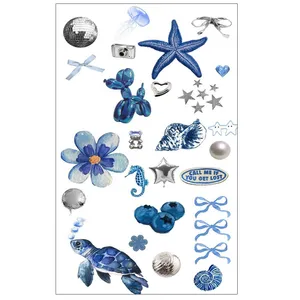 برچسب سهیلا جایروندی مدل برش نخورده طرح دخترانه کد sh01