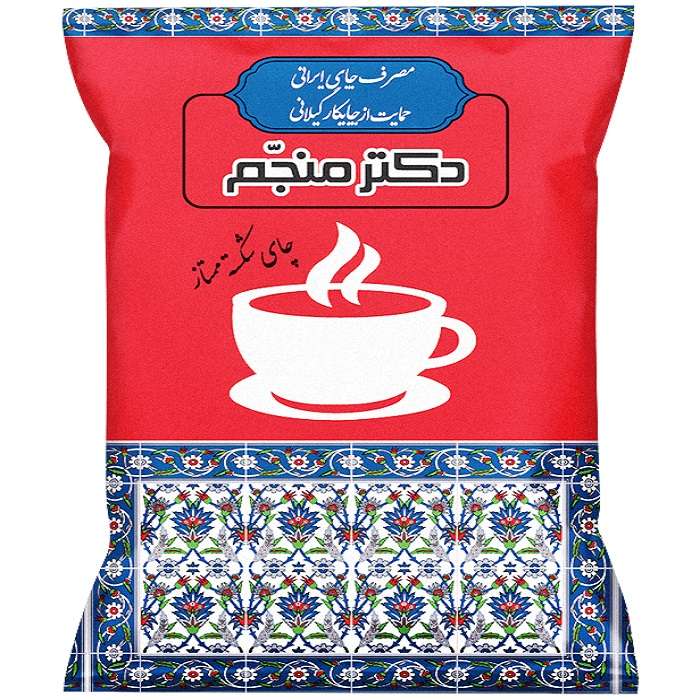 چای سیاه شکسته ممتاز دکتر منجم - 450 گرم