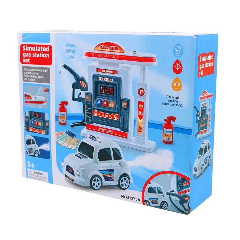 اسباب بازی رساکو مدل پمپ بنزین کد H375A