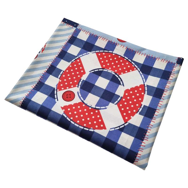 ملحفه مدل روانداز کد LS 592 یک نفره سایز 140×220 سانتی متر