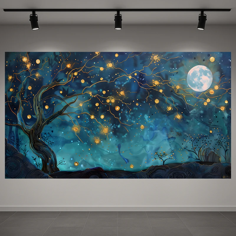 پوستر طرح آسمان اثیری مدل صورت فلکی خیال کد AR3060174