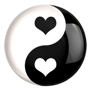پیکسل خندالو طرح یین و یانگ کد 6224 مدل بزرگ