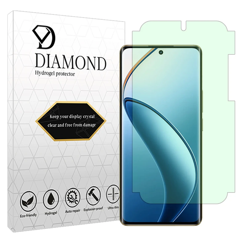 محافظ صفحه نمایش آنتی گرین دیاموند مدل Eye Care مناسب برای گوشی موبایل ریلمی 12 Pro Plus