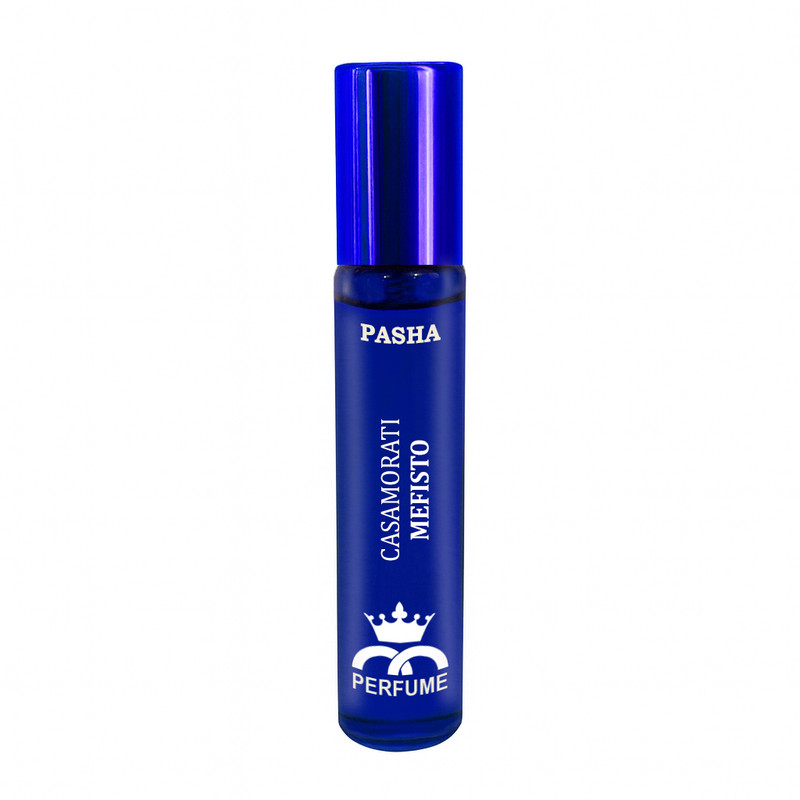 عطر جیبی مردانه پاشا مدل زرجوف کازاموراتی مفیستو با رایحه خنک حجم 22 میلی‌لیتر
