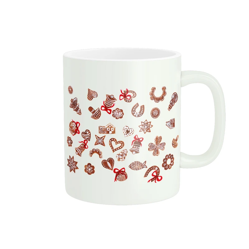 ماگ مدل شیرینی های طرح زمستانی کد 1543