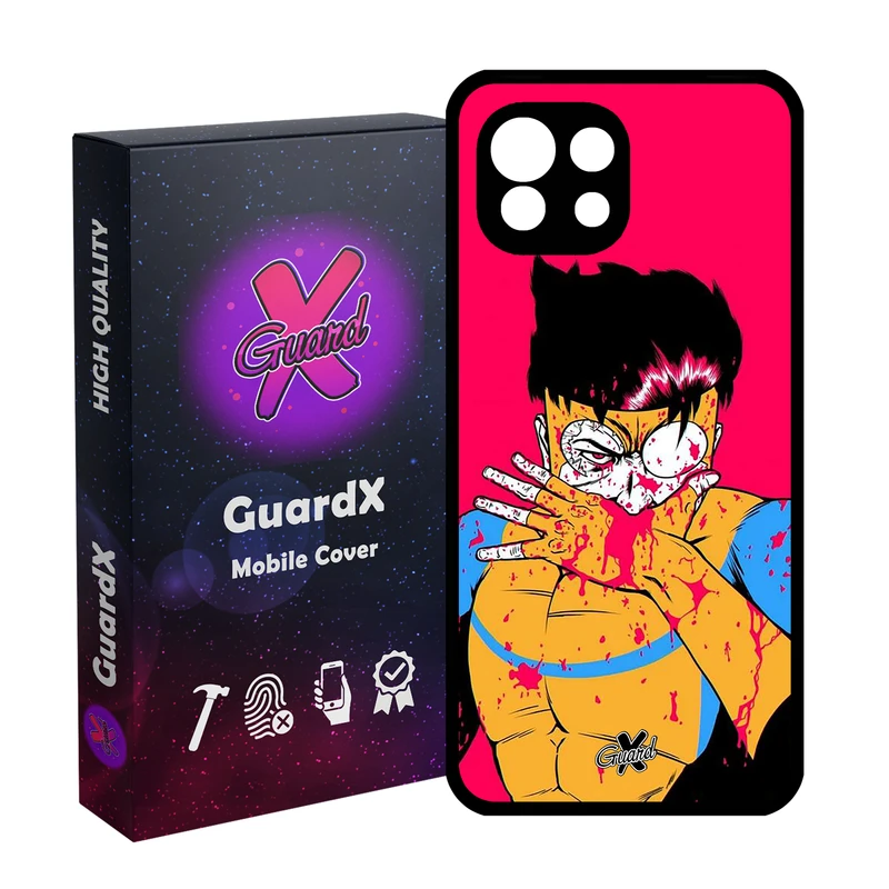 کاور گارد ایکس طرح Invincible مدل Glass10422 مناسب برای گوشی موبایل شیائومی  MI 11 Lite