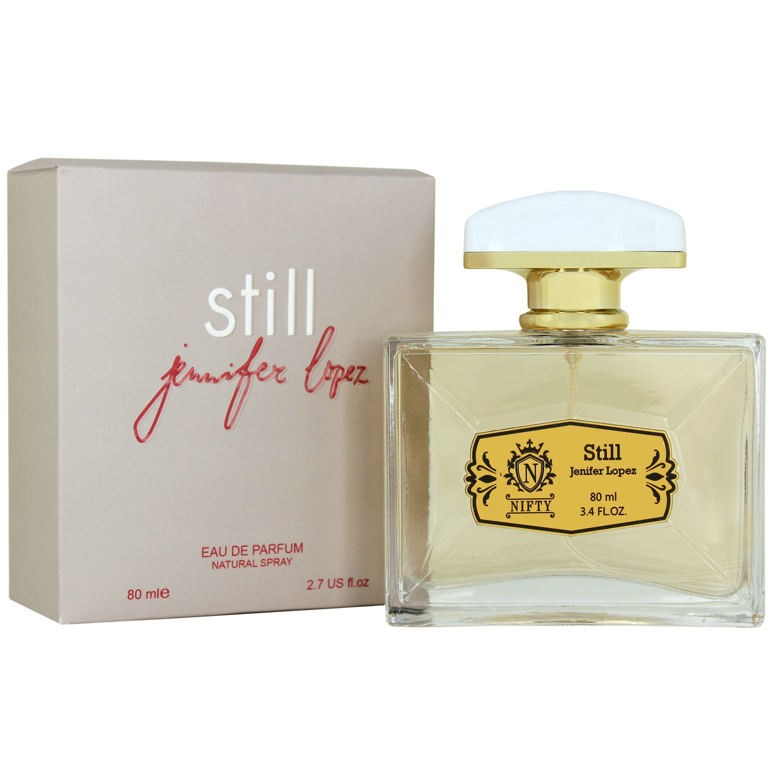 ادوپرفیوم زنانه نیفتی مدل استیل جنیفر لوپز حجم 80 میلی لیتر