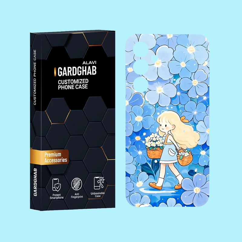 کاور گارد قاب علوی مدل دخترانه مناسب برای گوشی موبایل سامسونگ Galaxy A55