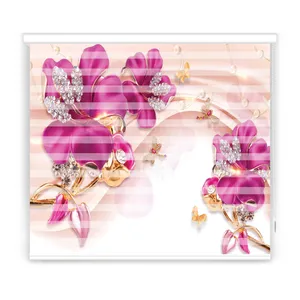    پرده زبرا مدل F-1002 سایز 180x180 سانتی متر