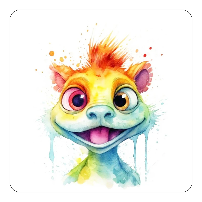 مگنت کاکتی طرح حیوانات رنگی مدل mp26279