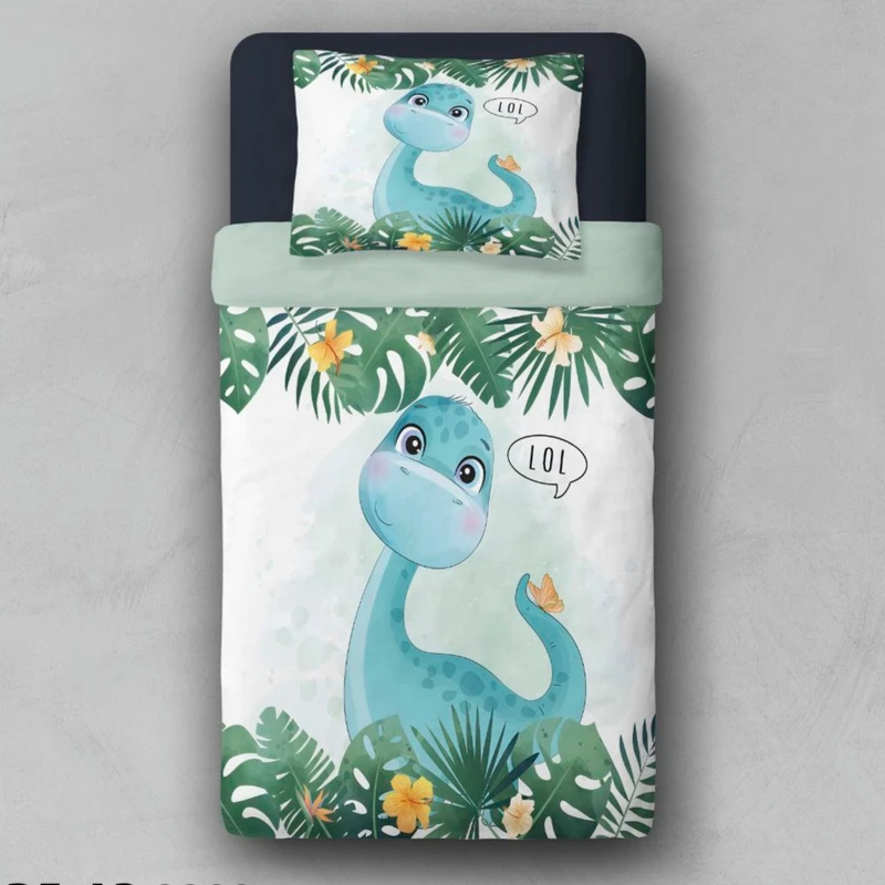 سرویس خواب 1 نفر 4 تکه مدل دایناسور 120 کد 331