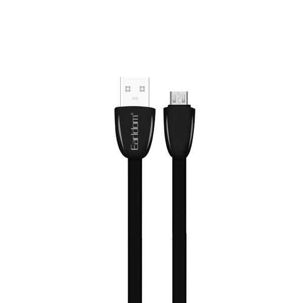 کابل تبدیل USB به microUSB ارلدام مدل EC-110M طول 2 متر