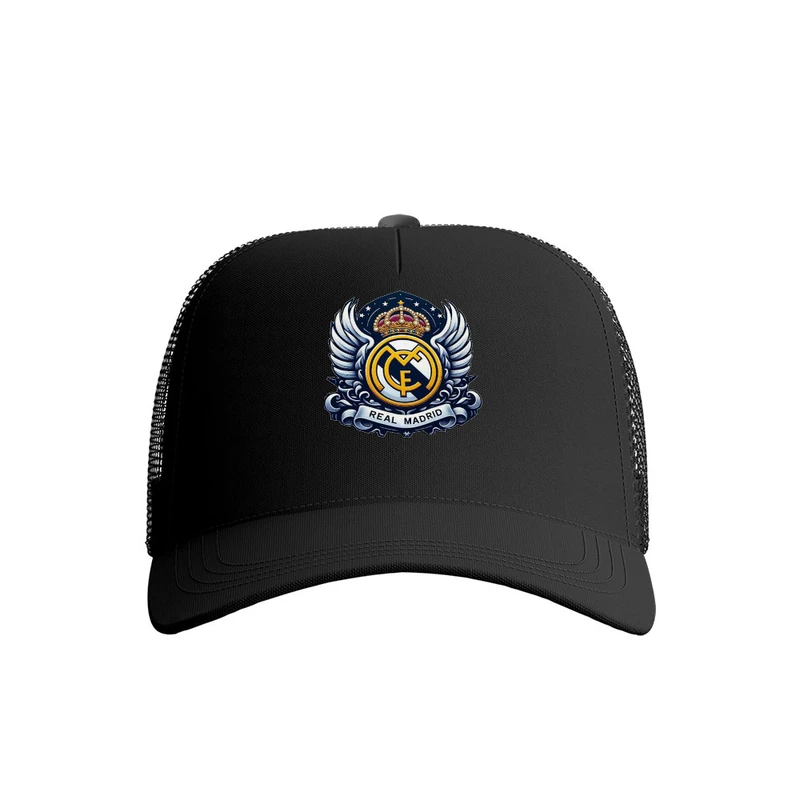 کلاه کپ پاد آفرین مدل فوتبالی رئال مادرید کد 679