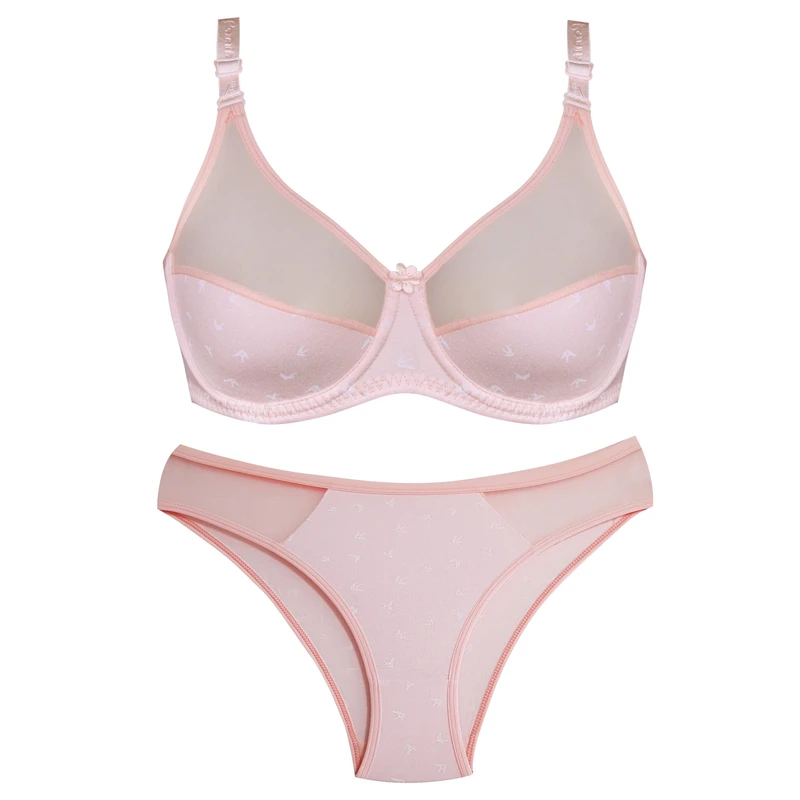 ست شورت و سوتین زنانه پانیذ مدل فنردار پرستو کد 9046-New