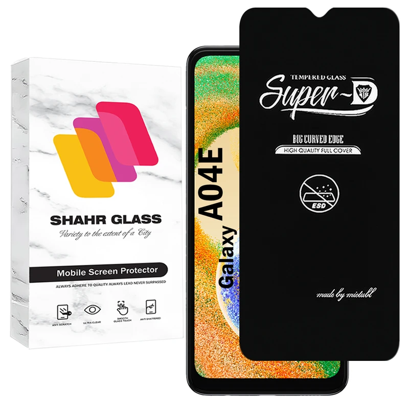 محافظ صفحه نمایش شهر گلس مدل SUPERDNSH مناسب برای گوشی موبایل سامسونگ Galaxy A04e