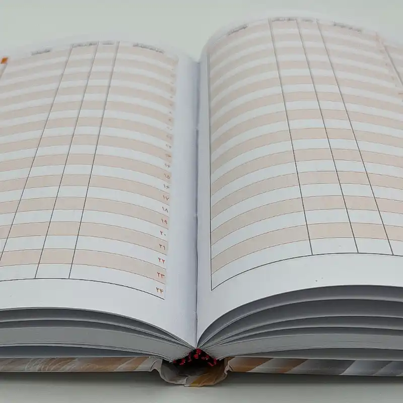 دفتر برنامه ریزی 200 برگ مدل نوبت دهی