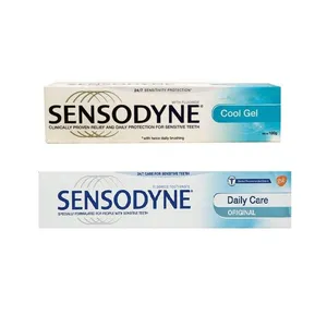 خمیر دندان سنسوداین سری Daily Care مدل Original Sensitive Teeth حجم 75 میلی لیتر به همراه خمیر دندان مدل Cool Gel وزن 100 گرم