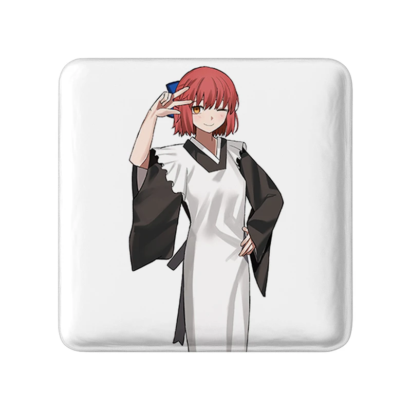 مگنت خندالو طرح بازی تسوکی هیمه‌ (Tsukihime) مدل مربعی کد 34505