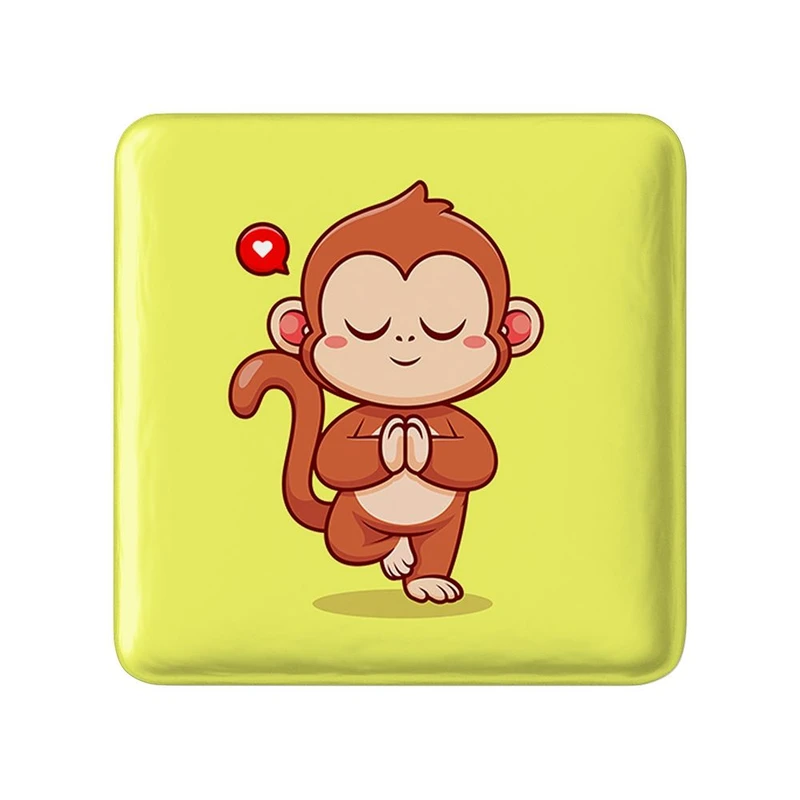 مگنت خندالو مدل حیوانات بامزه میمون کد 29449