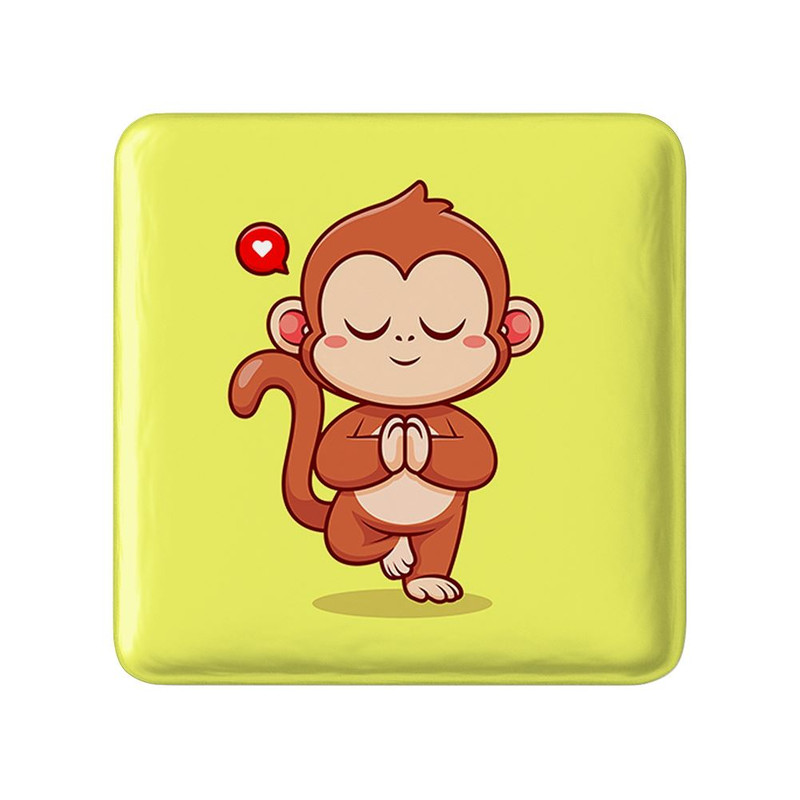 مگنت خندالو مدل حیوانات بامزه میمون کد 29449