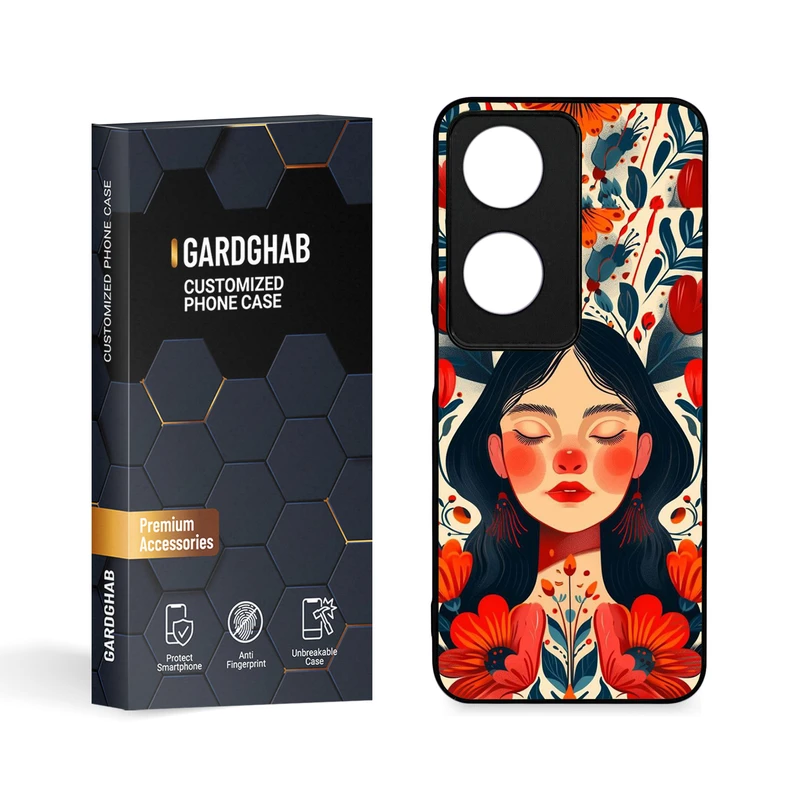 کاور گارد قاب مدل دخترانه مناسب برای گوشی موبایل آنر X7B