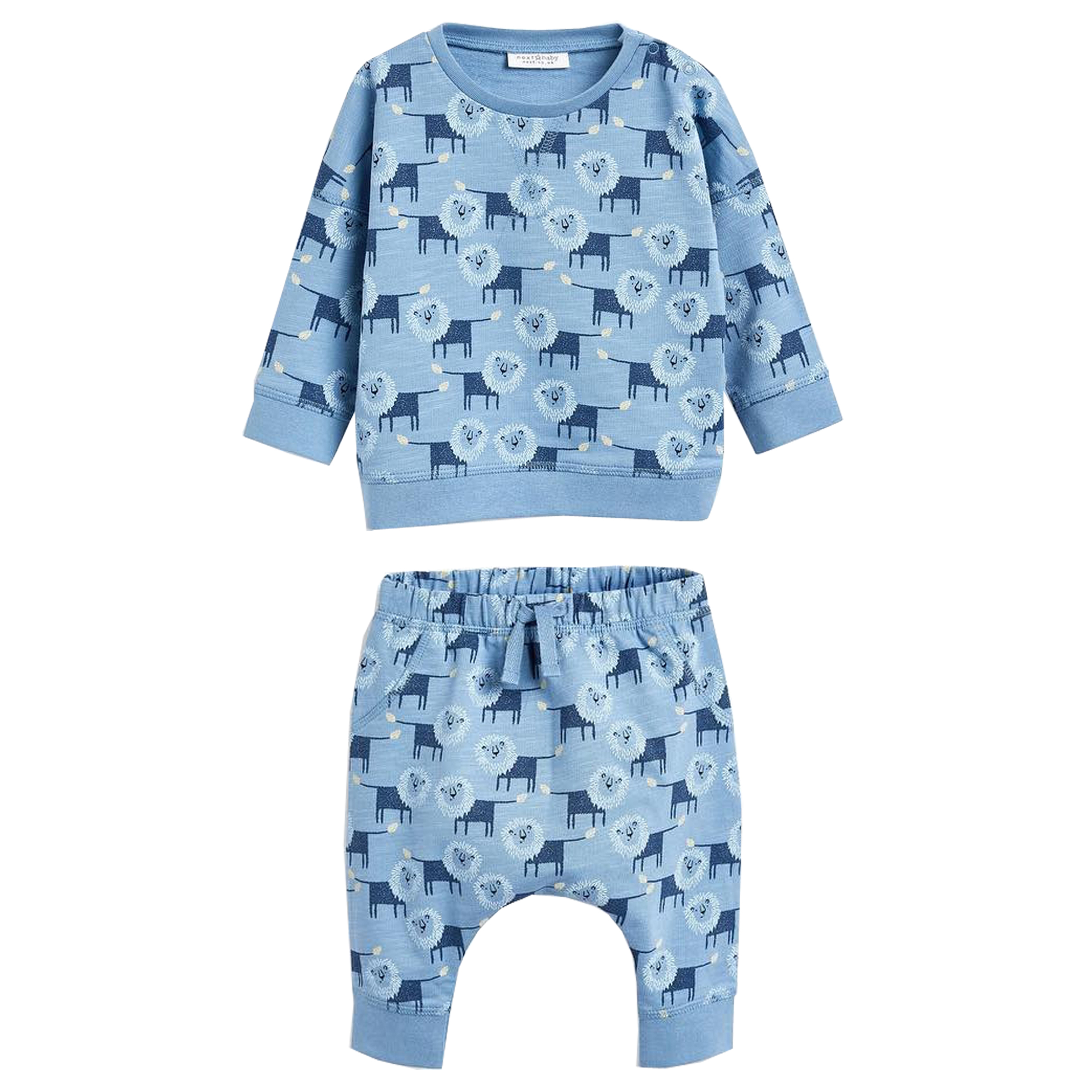 ست سویشرت و شلوار نوزادی نکست مدل vj-1136