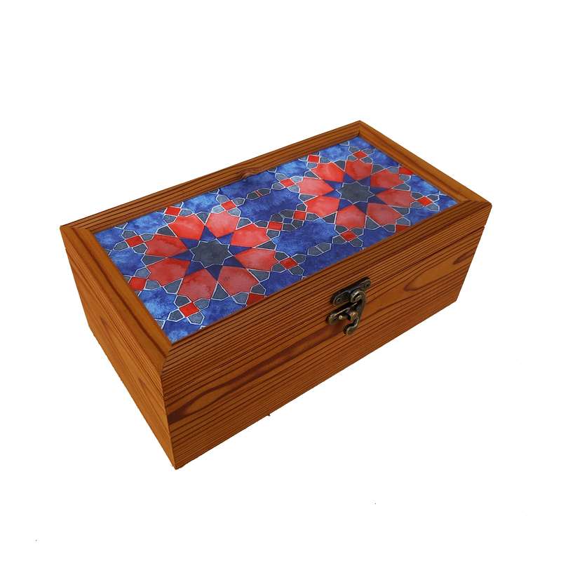 جعبه هدیه چوبی مدل ترمو B80