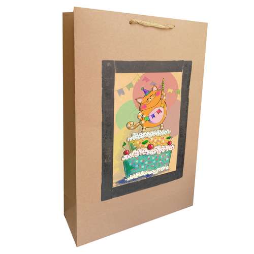 پاکت هدیه مدل فیگور تولد