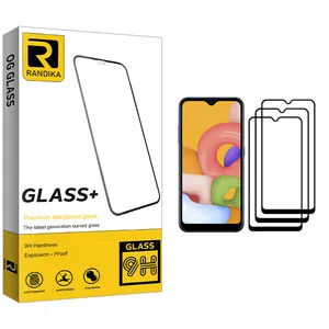 Randika GLD Screen Protector For Samsung Galaxy A01 Pack Of 3
