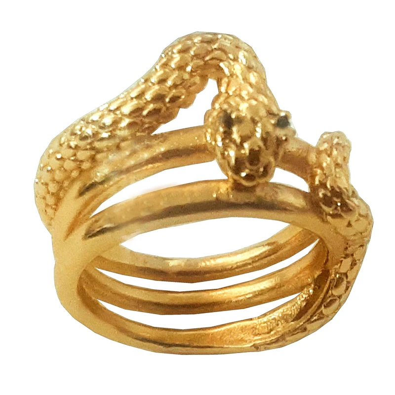 انگشتر زنانه مدل مار 56