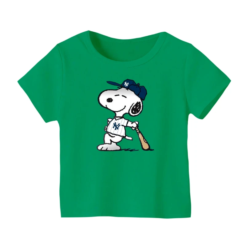 تی شرت آستین کوتاه بچگانه مدل اسنوپی کد ۵۵