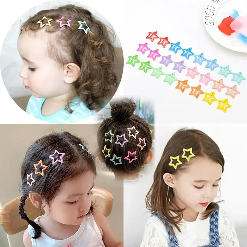 گیره مو زنانه مدل ستاره