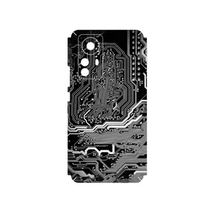 MAHOOT Black_Printed_Circuit_Board Cover Sticker for Xiaomi 12 Pro