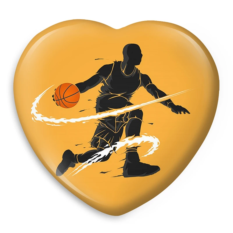 پیکسل خندالو طرح بسکتبال مدل قلبی کد 4988