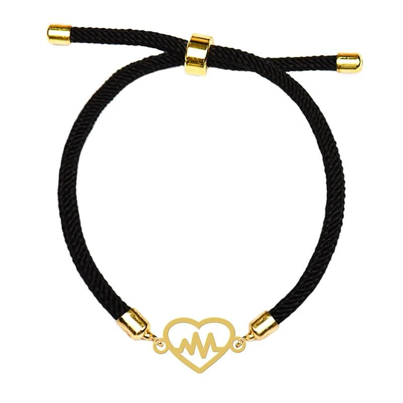 دستبند زنانه هایکا مدل ضربان و قلب کد da.h 37