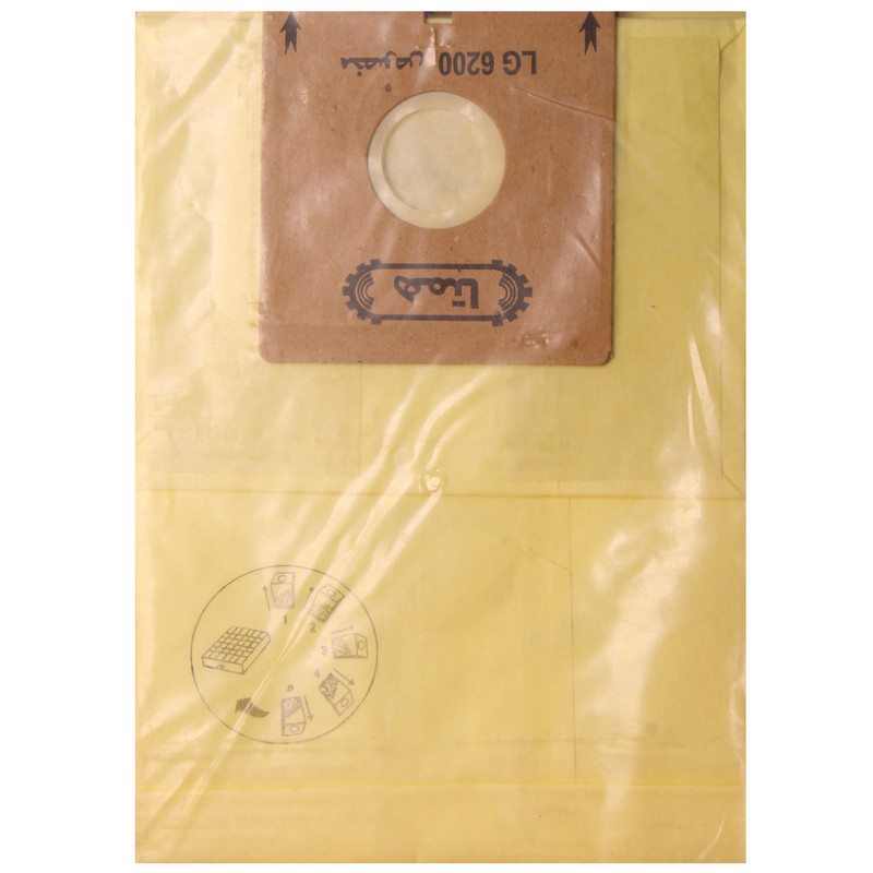 کیسه جارو برقی مدل همتا کد1188 مناسب برای جارو های LG در بسته 5 عددی