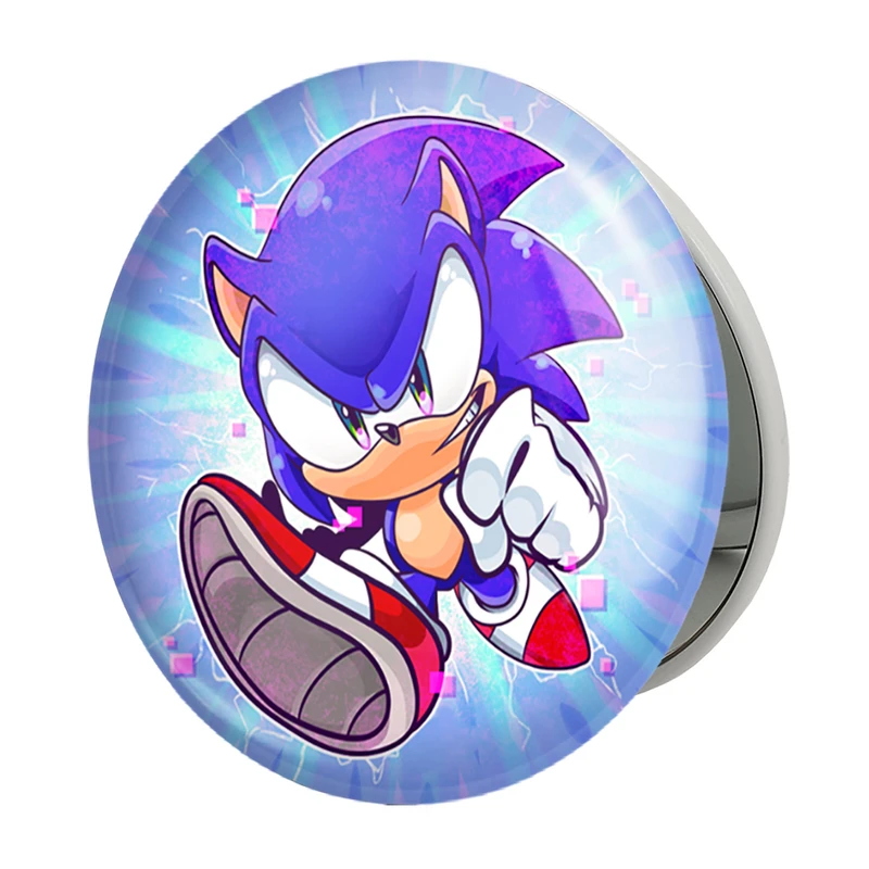 آینه جیبی خندالو طرح سونیک (Sonic) مدل تاشو کد 37012