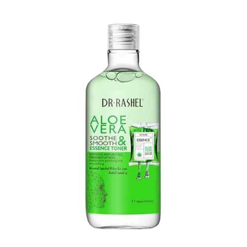 تونر پاک کننده صورت دکتر راشل مدل aloe vera حجم 500 میلی لیتر